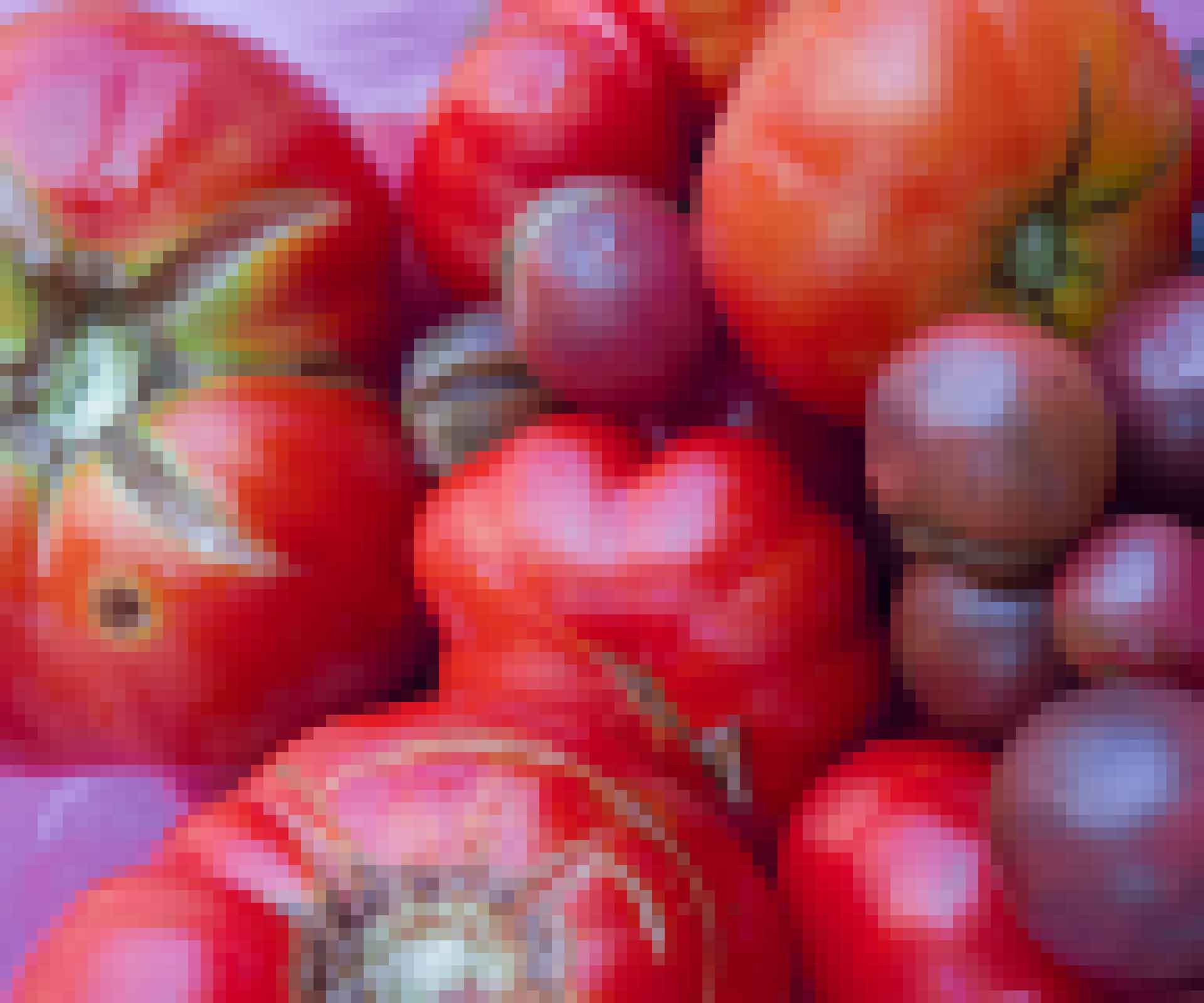 FOODENDI BACKGRND PIXELATE TOMATO